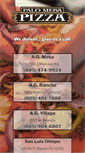 Mobile Screenshot of palomesapizza.com